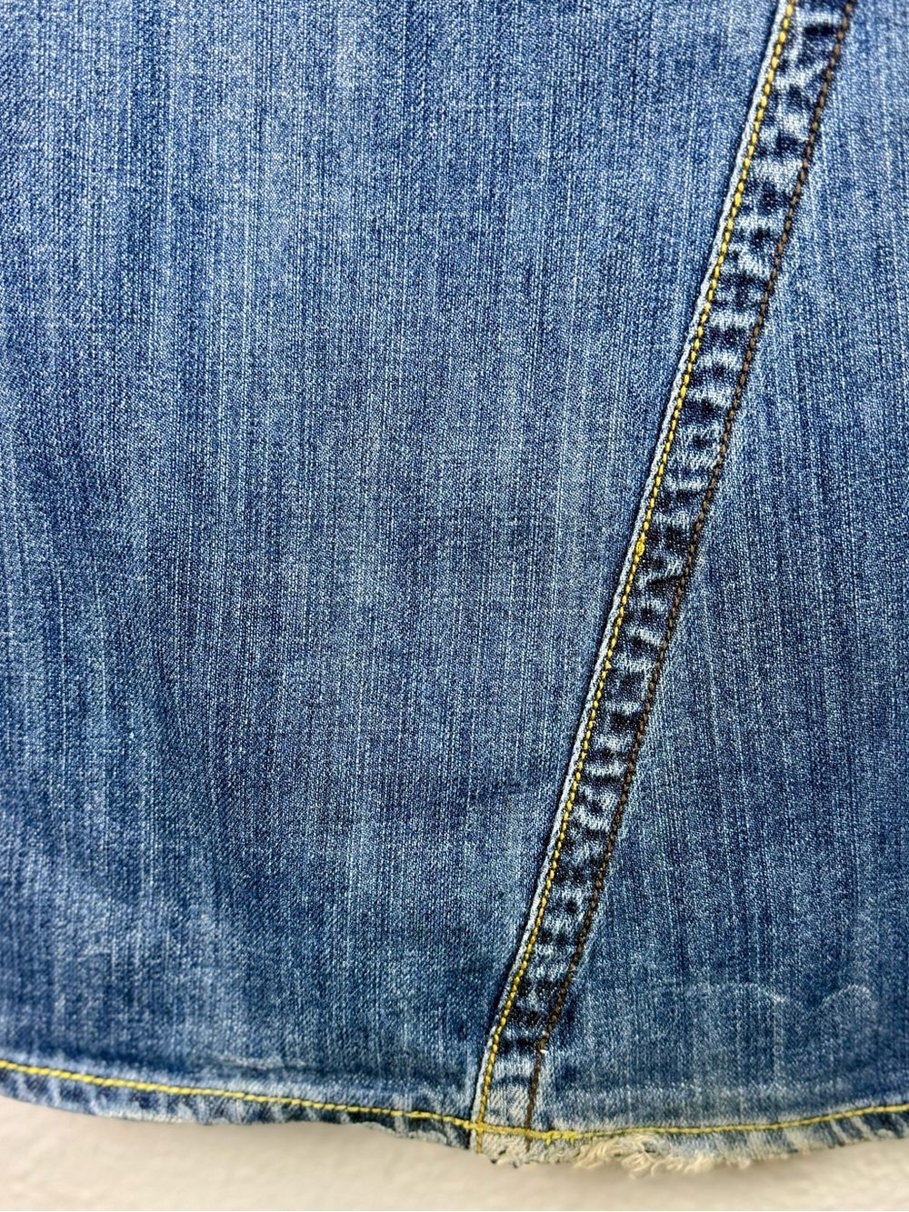 True Religion Joey Big T Bell Bottom Jeans Women’s Size 20 Y2K Retro Flare USA - Picture 8 of 14